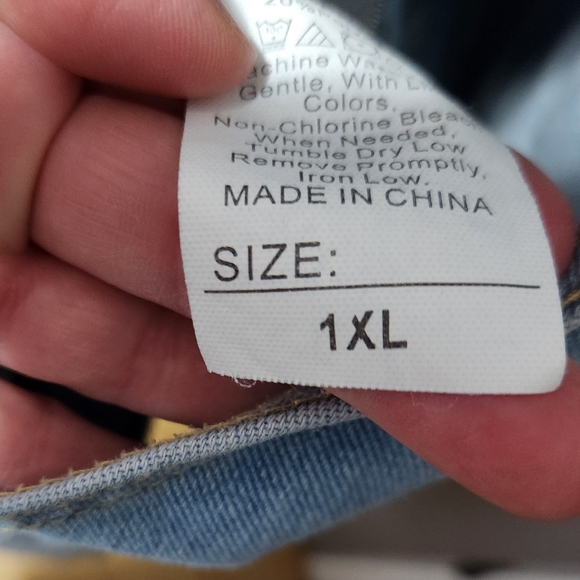 Overall Denim Jean Dress - Picture 2 of 2